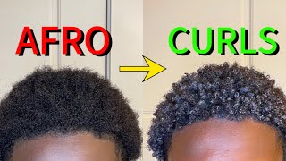 Unlock Your Natural Curl Pattern Afro To Curls [upl. by Giverin322]