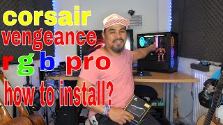 CORSAIR VENGEANCE PRO DDR4 HOW TO INSTALL AND UPGRADE [upl. by Chap]