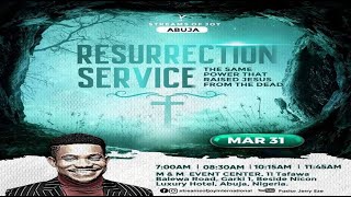 RESURRECTION SERVICE  SUNDAY SERVICE  31ST MARCH 2024 [upl. by Etra]