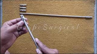 Flexible Reamer Set  Orthopedic Intruments  Surgical Instruments  Grafic Surgical  youtube [upl. by Cobb]