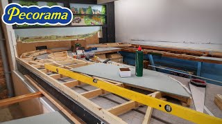 Pecorama  Building a Model Railway  Update 2  Track Plan amp Baseboards [upl. by Suivatnod]