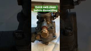 Carb Clean  Solex Carburettor clean prior to strip down [upl. by Norrahc]