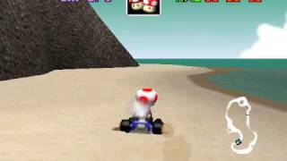 Mario Kart 64 Koopa Beach [upl. by Pepillo963]