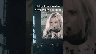 Linkin Park premiere new song Casualty live in Texas [upl. by Llevrac]