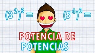 POTENCIA DE POTENCIAS Super facil [upl. by Ecnirp134]