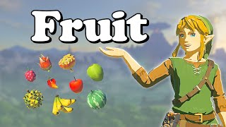 ALL Fruit Farming in Zelda Breath of the Wild  BotW [upl. by Adaner997]