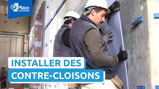 Comment installer facilement des contrecloisons  La solution  DuoTech® System Mur [upl. by Ruffi532]