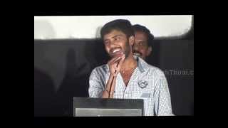 Yamuna Hero Satya thanking everyone at Yamuna Audio Launch [upl. by Jacinto]