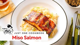 The Best Easy Miso Salmon Recipe 味噌サーモンの作り方 [upl. by Aldred]