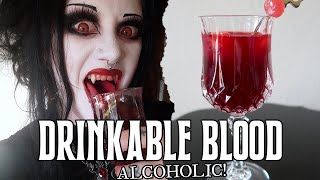 Realistic Blood Cocktail or Punch  Black Friday [upl. by Nylsor]