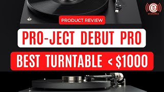 Best Turntable Under 1000 ProJect Debut Pro [upl. by Aeynod304]