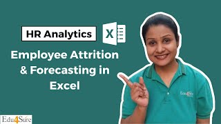 Employee Forecasting in Excel  Employee Attrition  HR Analytics [upl. by Etnahs]