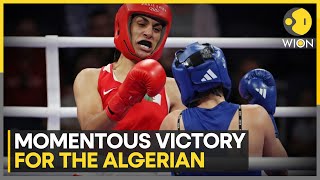 Paris Olympics 2024 Iman Khelief secured the first medal for Algeria at the Olympics  WION [upl. by Reppart]