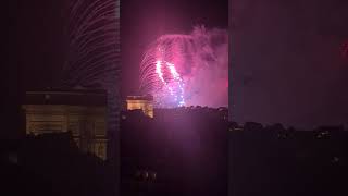 feux d artifice 14 juilllet 2024 tour eiffel [upl. by Cherie]