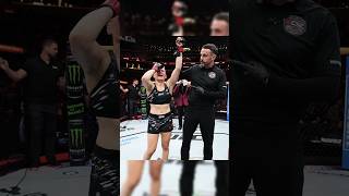 Blanchfield remonta y se lleva la victoria erinblanchfield rosenamajunas ufcedmonton ufc mma [upl. by Bertolde]