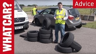 Cheap tyres versus expensive tyres  What Car [upl. by Kistner707]