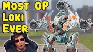 OMG New SCATTER LOKI is ridiculous War Robots Mk2 Gameplay WR [upl. by Iva582]