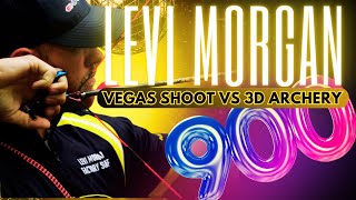 Levi Morgan  Vegas Shoot vs 3D Archery [upl. by Tterrab205]