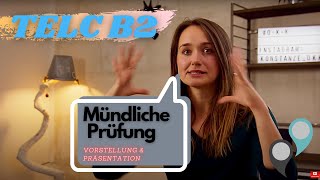 Tipps telc B2 mündliche Prüfung Vorstellung und Präsentation [upl. by Stella]