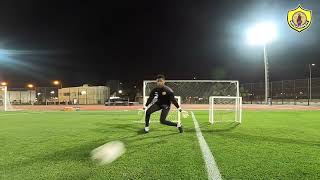 Goalkeeper training 1v1  goal defence [upl. by Eerol]