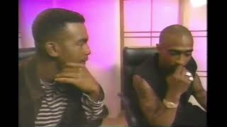 MTV Jams  Bill Bellamy amp 2Pac Interview  2Pac names guests on the album All Eyez On Me [upl. by Zelig]