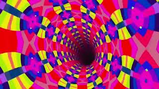 Mesmerizing Trippy Warps amp Tunnels  Psychedelic Visuals [upl. by Meisel]