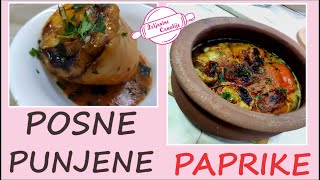 RECEPT  POSNE PUNJENE PAPRIKE [upl. by Jonina440]