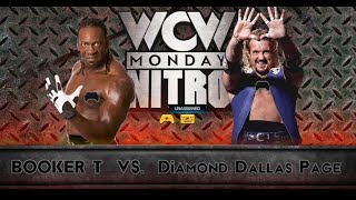 WCW NITRO 57 Booker T v DIamond Dallas Page [upl. by Nowad945]