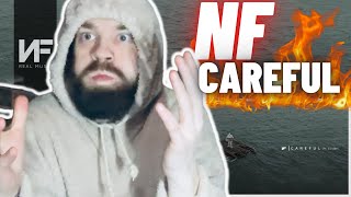 TeddyGrey Reacts to NF  “CAREFUL” ft CORDAE  FIRST REACTION  NF HOPE ALBUM [upl. by Ailla]