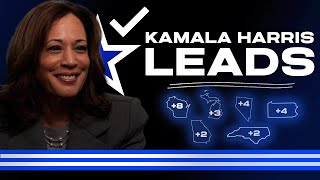 Bloomberg Polls Kamala Harris WINNING in 6 Out of 7 Swing States [upl. by Honebein]