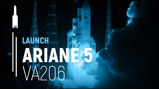 Flight VA206 – JCSAT13  VINASAT2  Ariane 5 Launch  Arianespace [upl. by Lorenzo786]