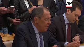 Russian FM Lavrov meets delegation of US senators headed by Richard Shelby [upl. by Mathia]