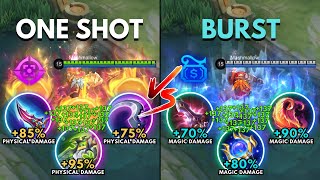 Bane One Shot Build vs Bane Burst Build [upl. by Nangem]