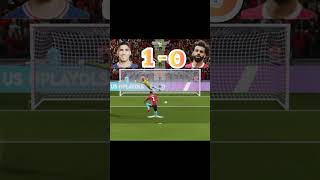 DLS 24 panalty kick friends challenge match Salah vs Hakimi challenge gaming ytshorts Short [upl. by Aihsenyt871]