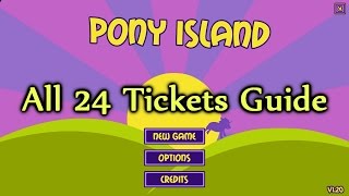 Pony Island  All 24 Tickets Guide [upl. by Fiann]