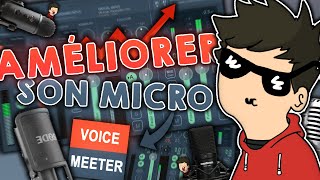 Comment AMÉLIORER la QUALITÉ de son MICRO très simplement  🎤 TutorielGuide VoiceMeeter [upl. by Eiffub22]