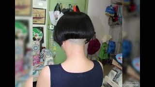 Latest Nape Shaved Bob Haircuts Ideas for Women of 2024New Bob Haircuts with Nape Shaved Head [upl. by Aneelad203]