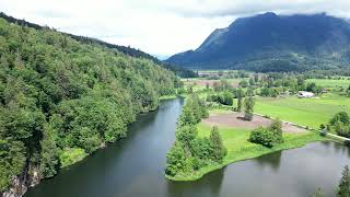 Aerial View for Seabird Island at Agassiz BC Canada May 302024 [upl. by Yrrum]