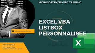 Excel VBA Listbox personnalisée [upl. by Iaria739]