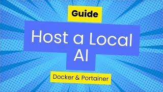 Host a Local AI with Docker 2024 [upl. by Alrrats675]