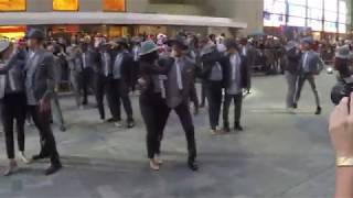 JUMP UP SUPERSTAR DANCE  NINTENDO NY Crowd view and Reaction [upl. by Camm]