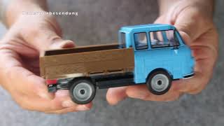 Cobi Neuheiten Barkas B1000 Pritschenwagen amp Feuerwehr  Unboxing Aufbau und Review [upl. by Schuyler]