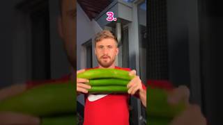 123go🥒😰 funny comedy duet challenge watermelon humor stisfying food 123go shorts [upl. by Nomyar]