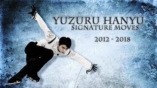 Yuzuru Hanyu 羽生結弦 Signature Moves [upl. by Ociram]