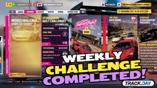 Forza Horizon 5 Forzathon Weekly Challenge Sports Car Supreme Complete Guide [upl. by Luciana783]