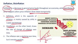 What is Deflation vs Disinflation  Deflation vs Disinflation అంటే ఏమిటి  La Excellence [upl. by Duffy]