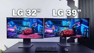 BEST OLED Gaming Monitor LG UltraGear 32GS95UE vs 39GS95QE 8 months later [upl. by Kat]