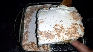 10 minutes cold dessert No bake  No Gelatin quick and easy recipe lovingfood3237 [upl. by Ardna]