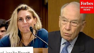 Chuck Grassley Asks Witness Point Blank If America Has A MAGA Supreme Court [upl. by Deeanne]