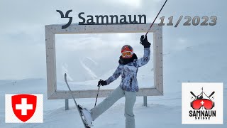 Samnaun Switzerland 25112023 Tag 2 Viel Neuschnee [upl. by Retlaw]